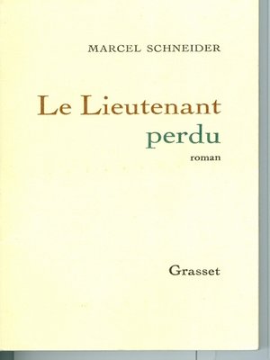 cover image of Le lieutenant perdu